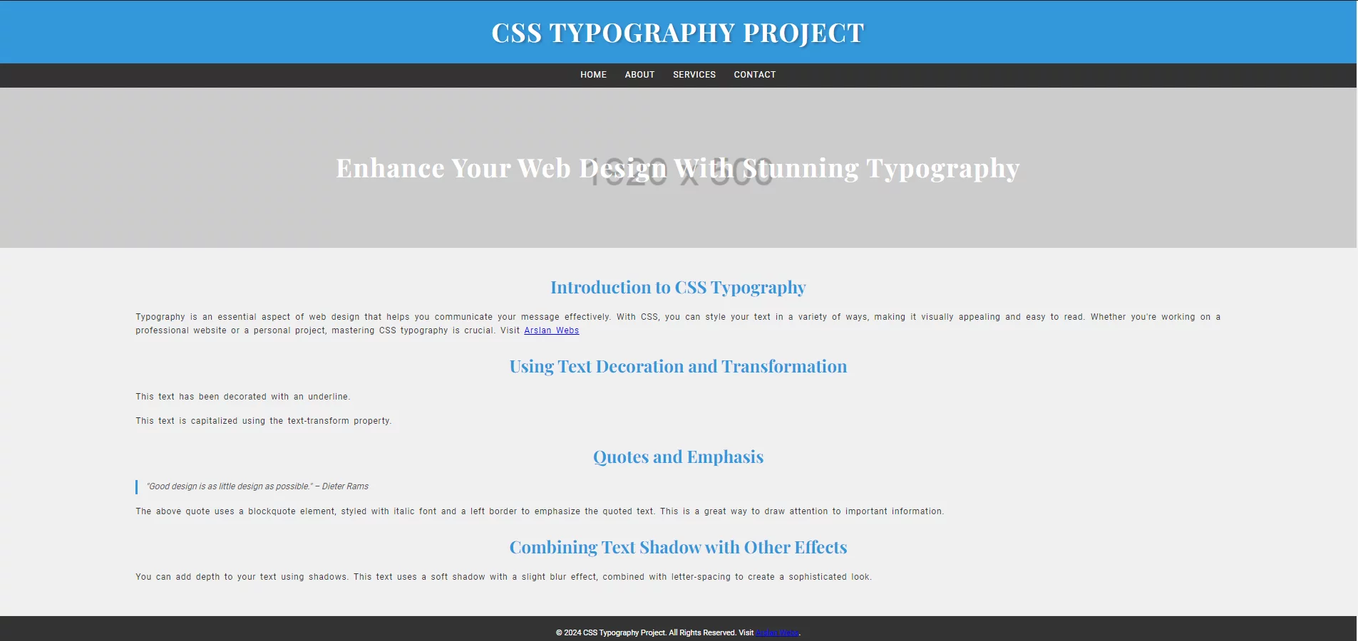 Screenshot of a webpage styled with the provided CSS.Screenshot 2024-08-26 132729
